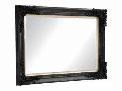 OZAIA Espejo biselado con marco ATALAYA - madera de eucalipto - 79 x 109 cm -