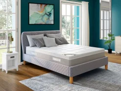 Sale OZAIA Espejo DARCY - madera de eucalipto - 50 x 170 cm - Plateado