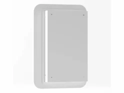 Espejo de baño - Mueble con espejo - Estante regulable - 76 x 51 cm -