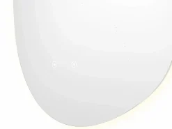 Clearance OZAIA Espejo de baño iluminado asimétrico anti-vaho - 60 x 80 cm - INACIA Transparente