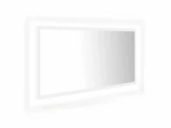 Espejo de baño LED acrílico 90x8,5x37 cm ES909778