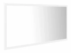 Espejo de baño LED acrílico 90x8,5x37 cm ES909778