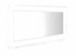 Online Espejo de baño LED acrílico 100x8,5x37 cm ES254966 Accesorios De Cuarto De Baño|Espejo De Cuarto De Baño