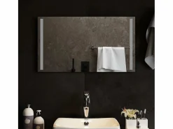 Espejo de baño LED 70x40 cm