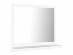 New Espejo de baño madera contrachapada 40x10,5x37 cm ES782851 Accesorios De Cuarto De Baño|Espejo De Cuarto De Baño