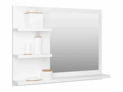 Espejo de baño madera contrachapada 60x10,5x45 cm ES871081