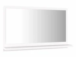 Discount Espejo de baño madera contrachapada 60x10,5x37 cm ES209204 Blanco