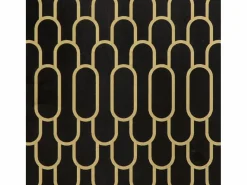 New Espejo de baño 50x70x2,5 cm madera maciza de mango y cristal Negro