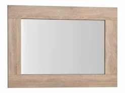 Discount Espejo de cuarto de baño contorno roble - Ancho 70 x Alt. 50 cm - ALANA Espejo De Pared|Espejo