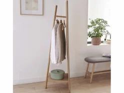 Outlet Espejo de madera perchero L45 x H160 cm LIAM Burro Para Ropa