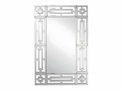 OZAIA Espejo de pared de acero inoxidable - Ancho 120 x Alt. 80 cm - - LOAYE