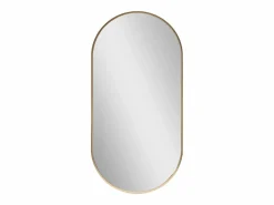 Outlet Espejo de pared elíptico 40 x 80 cm dorado 03_0007898 Accesorios De Cuarto De Baño|Espejo De Cuarto De Baño