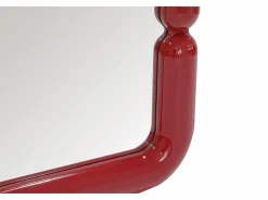 OZAIA Espejo de pared, L.60 x Al. 160 cm, Burdeos brillante, OLMIRA