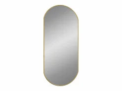 Espejo de pared ovalado 80x35 cm ES311748 Dorado