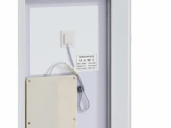 Hot Espejo de Pared SucceBuy, 50 x 70 cm, Espejo de Baño LED, Montaje en Pared, Antiniebla, 3 Colores de Temperatura Ajustables Blanco