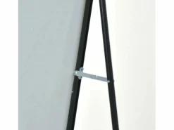 Espejo de pie - Marco de metal - 180 x 80 cm - Rectangular - Para salón o vestidor -