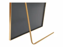 Espejo de pie - Marco de metal - 180 x 80 cm - Arqueado - Para salón o vestidor -