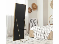 Discount Espejo de pie 164 x 54 cm - espejo autoportante, se puede colgar o apoyar en la pared - espejo de pie grande - Espejo