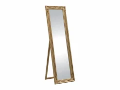 Hot Espejo de pie con marco HONORE - madera de eucalipto - 50 x 170 cm - Espejo