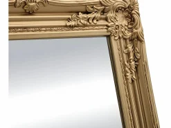 Hot Espejo de pie con marco HONORE - madera de eucalipto - 50 x 170 cm - Espejo