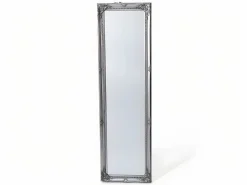 Hot OZAIA Espejo de pie ELVIRE - madera - 50 x 170 cm Plateado