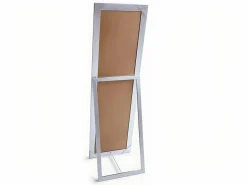 Hot OZAIA Espejo de pie ELVIRE - madera - 50 x 170 cm Plateado