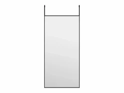 Hot Espejo de puerta 30x60 cm Cristal y aluminio Accesorios De Cuarto De Baño|Espejo De Cuarto De Baño