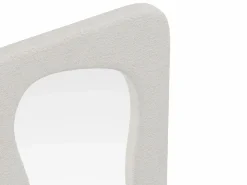 OZAIA Espejo de terciopelo - L. 60 x Alt. 160 cm - Crema - HAIMEI
