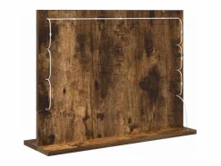 Hot Espejo de tocador con espejo Roble ahumado 60 x 45 x 18 cm Accesorios De Cuarto De Baño|Espejo De Cuarto De Baño