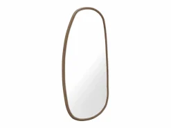 Sale OZAIA Espejo orgánico de hevea, An. 49 x Alt. 100 cm, MEIXI Color natural oscuro