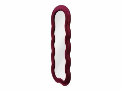Discount Espejo orgánico de terciopelo, L. 60 x H. 160 cm, Burdeos, LINOA Colección Rouge Passion|Espejo De Pared