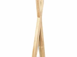 Online OZAIA Espejo para niños tipi de madera de teca - Ancho 55 x Alt. 120 cm - Natural - BATAM Color natural claro