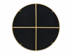 Online OZAIA Espejo redondo de pared de metal - D.80 cm - - JAFFREL Dorado