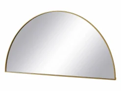 OZAIA Espejo semicircular design de metal - Ancho 50 x Alt. 100 cm - - GAVRA