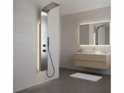 Sale Essegun panel de ducha termostático gris metalizado Columna De Ducha