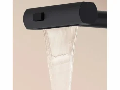 Online Essebagno Esserain Mezclador de fregadero con teleducha extraíble en mate Negro