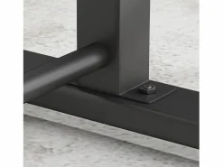 Estación de inmersión ajustable, de metal, hasta 540 kg, para entrenamiento en casa, color (65 x 63 x 93-117 cm)