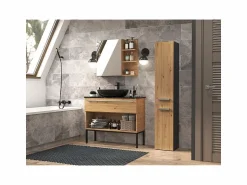 TOPESHOP Estante de baño Nel II ANTRACITA ARTISAN