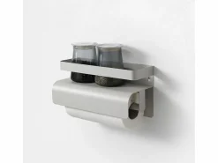 Estante de cocina con portarrollos de metal moderno Gef -