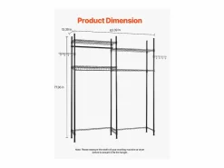Sale Estante de La Lavadora SucceBuy Estante de Almacenamiento para Lavadora y Secadora de 4 Niveles, Mueble Para Lavadora