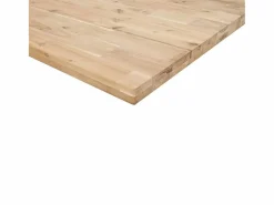 Sale vidaxl Estante de lavabo de pared acero y madera maciza de acacia Marru00f3n