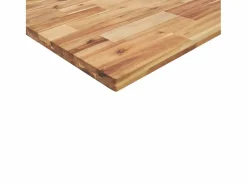 Best Estante de lavabo de pared acero y madera maciza de acacia Estantería Sobre Inodoro