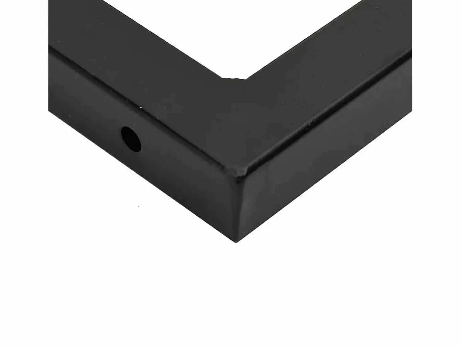 Online vidaxl Estante de lavabo de pared de acero y madera maciza de haya Marru00f3n