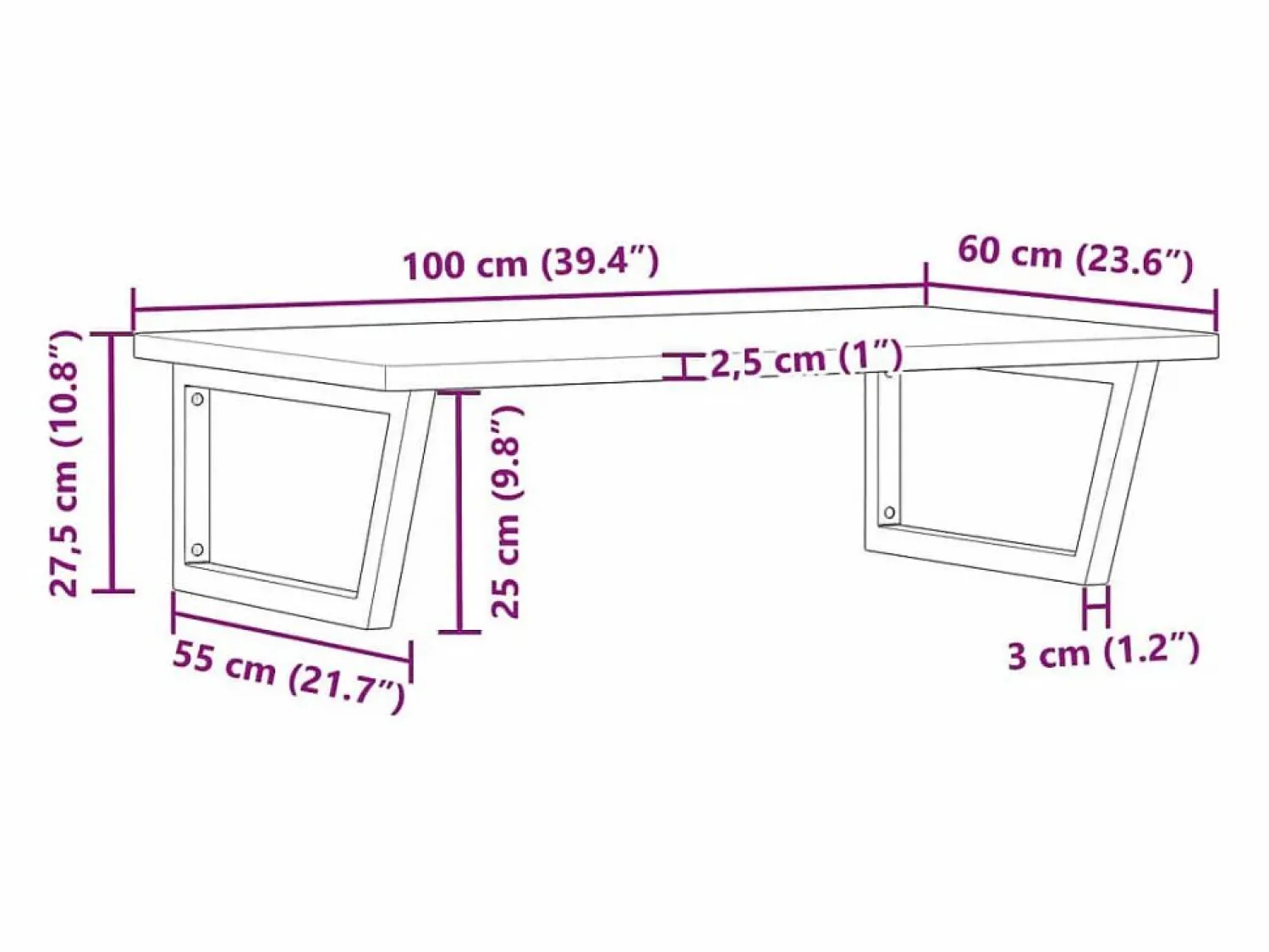 Online Estante de lavabo de pared de acero y madera maciza de haya Estantería Sobre Inodoro