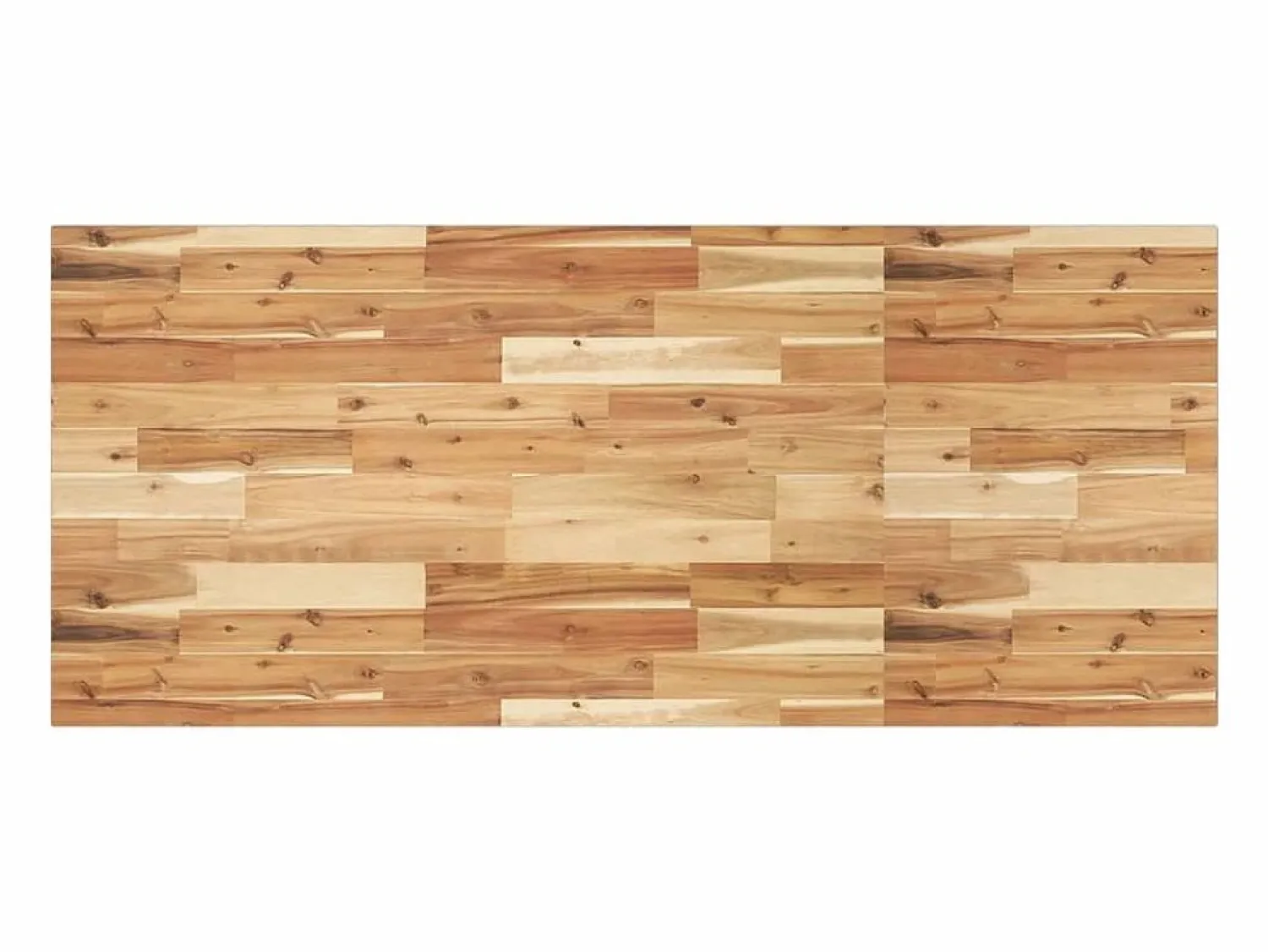 Clearance Estante de lavabo de pared acero y madera maciza de acacia Estantería Sobre Inodoro