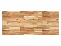 Online Estante de lavabo de pared acero y madera maciza de acacia Estantería Sobre Inodoro