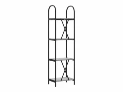 New Clicnbuy Estante de libros sonoma 40 x 30 x 146 cm Gris