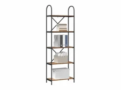 Clicnbuy Estante de libros Madera vieja 60 x 30 x 183 cm