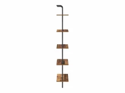 Clearance Clicnbuy Estante de libros Madera vieja 60 x 24 x 168 cm Marru00f3n