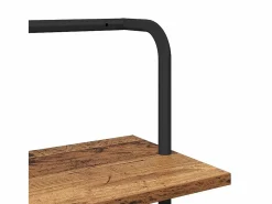 Clearance Clicnbuy Estante de libros Madera vieja 60 x 24 x 168 cm Marru00f3n